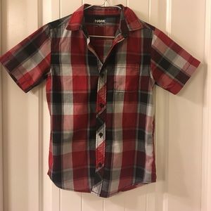 Tony Hawk short sleeve, button up, plaid shirts